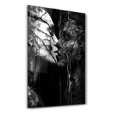 Entwined Embrace - Designers Collection Glass Wall Art