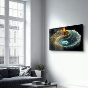 Forces of Balance - Glass Wall Art