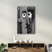 Faces of Feeling - Glass Wall Art