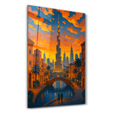 Golden Dubai – Glass Wall Art by HMZ