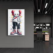 Hypebeast Companion - Glass Wall Art