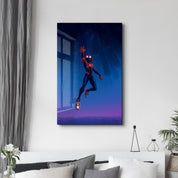 Into the Webverse – Glass Wall Art by HMZ