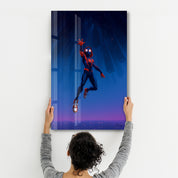 Into the Webverse – Glass Wall Art by HMZ