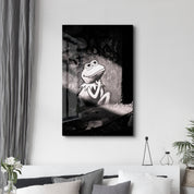 Kermit in the Shadows – Glass Wall Art