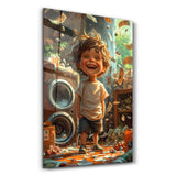 Lets Make Some Money | Glass Wall Art