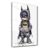 Little Dark Knight - Glass Wall Art