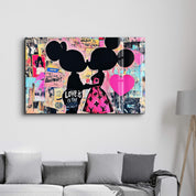 Love Is the Answer - Glass Wall Art