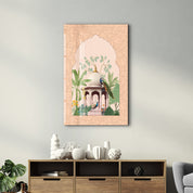 Palace Garden – Glass Wall Art