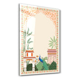 Palatial Garden – Glass Wall Art