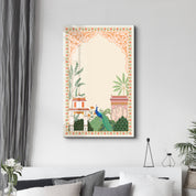 Palatial Garden – Glass Wall Art