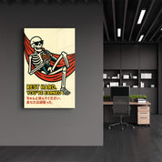 Rest Hard, You Have Earned It - Glass Wall Art