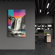 The Cascade Spectrum – Glass Wall Art