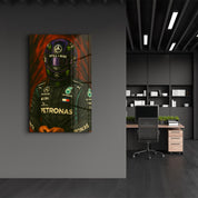 The Champion – Glass Wall Art by HMZ