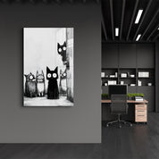 The Curious Gang – Glass Wall Art