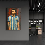 The Goat – Glass Wall Art by HMZ