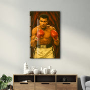 The Greatest – Glass Wall Art by HMZ