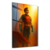 The Loyal Shadow – Glass Wall Art by HMZ