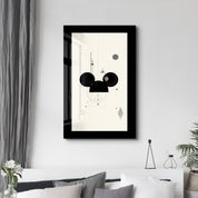 The Mouse Reimagined – Glass Wall Art
