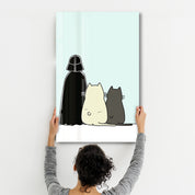 The Purr Side – Glass Wall Art