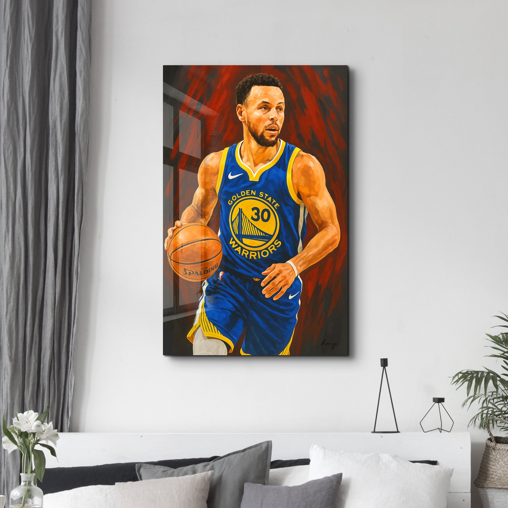 The Sharpshooter – Glass Wall Art by HMZ