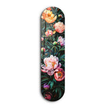 Flowers Painting V4 | Glass Wall Art