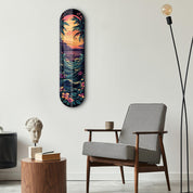 Hawaiian Scene 2 | Glass Wall Art - Artdesigna