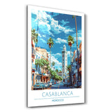 Casablanca Morocco 1-Travel Posters | Glass Wall Art