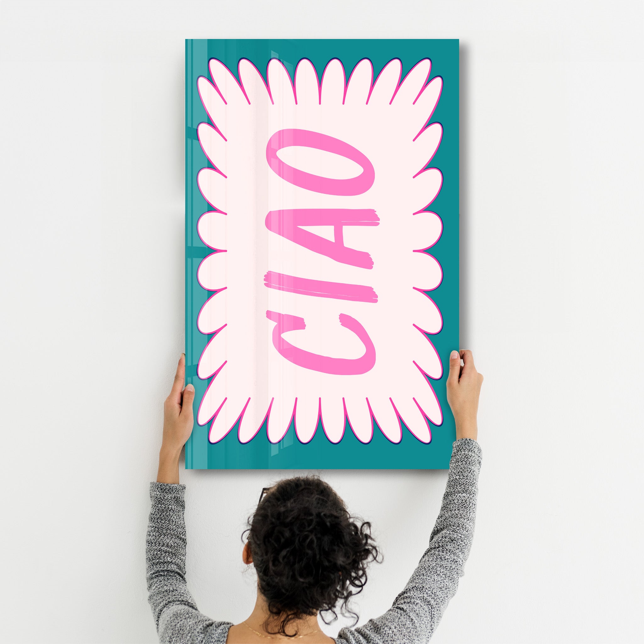 CIAO | Glass Wall Art