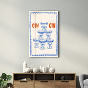 CIN CIN 2 | Glass Wall Art