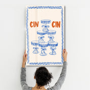 CIN CIN 2 | Glass Wall Art