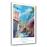 Kotor France-Travel Posters | Glass Wall Art