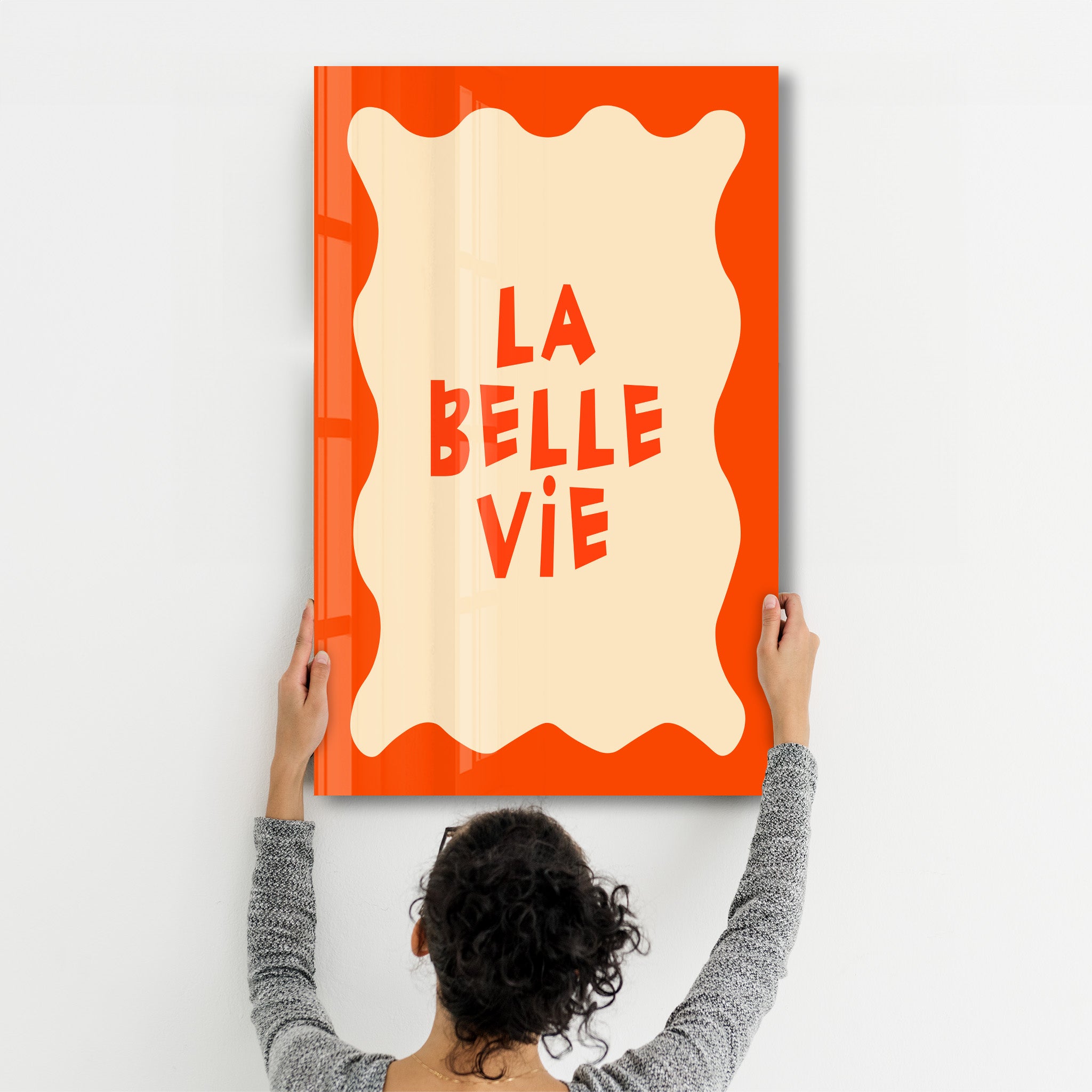 La Belle Vie | Glass Wall Art