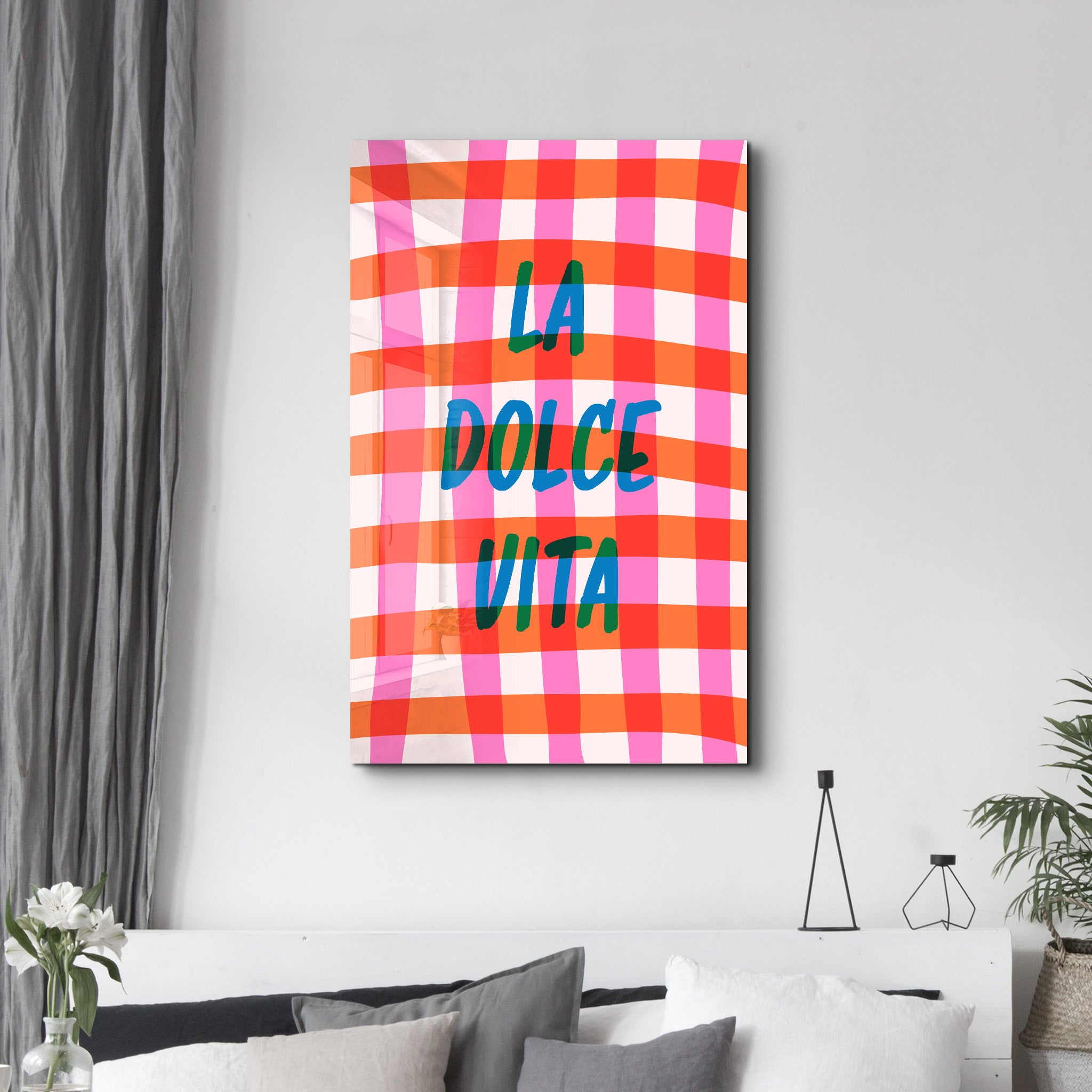 La Dolce Vita 2 | Glass Wall Art