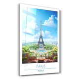 Paris France 4-Travel Posters | Glass Wall Art
