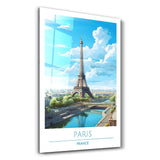 Paris France 5-Travel Posters | Glass Wall Art