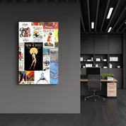 Retro Magazine Covers-9 - Glass Wall Art - Artdesigna