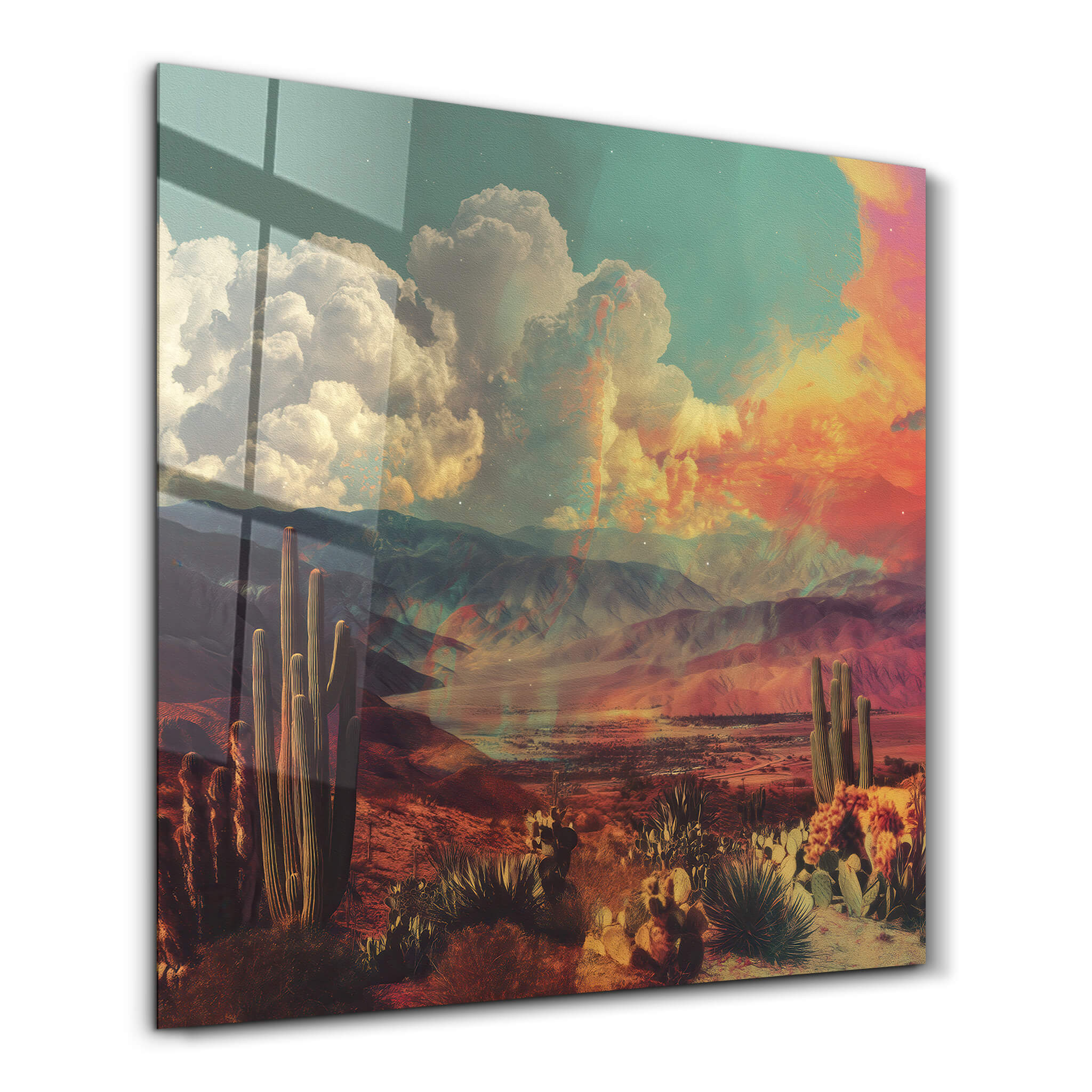 Between Earth and Sky | Glass Wall Art