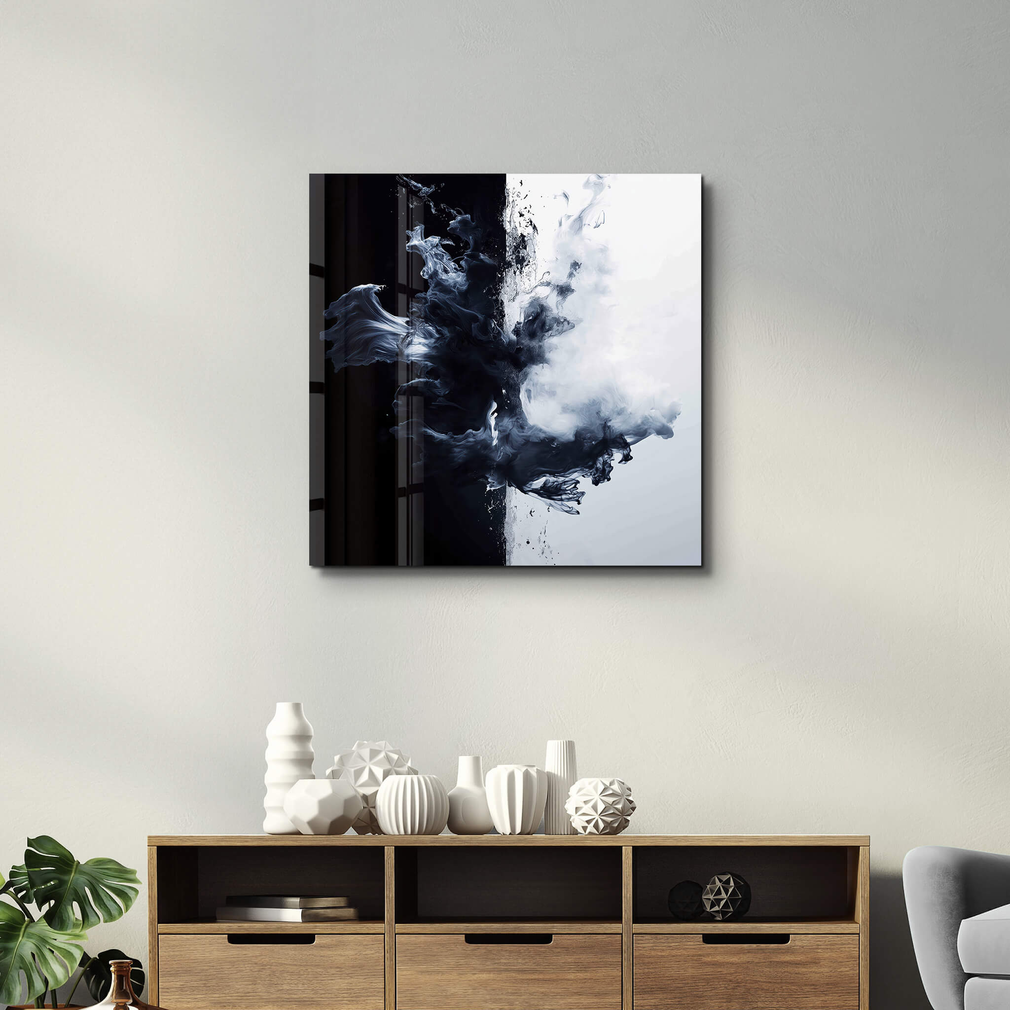 Eclipse Within | Glass Wall Art