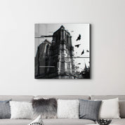 Gothic Cathedral in Motion | Glass Wall Art