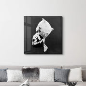 Never be ashamed | Glass Wall Art