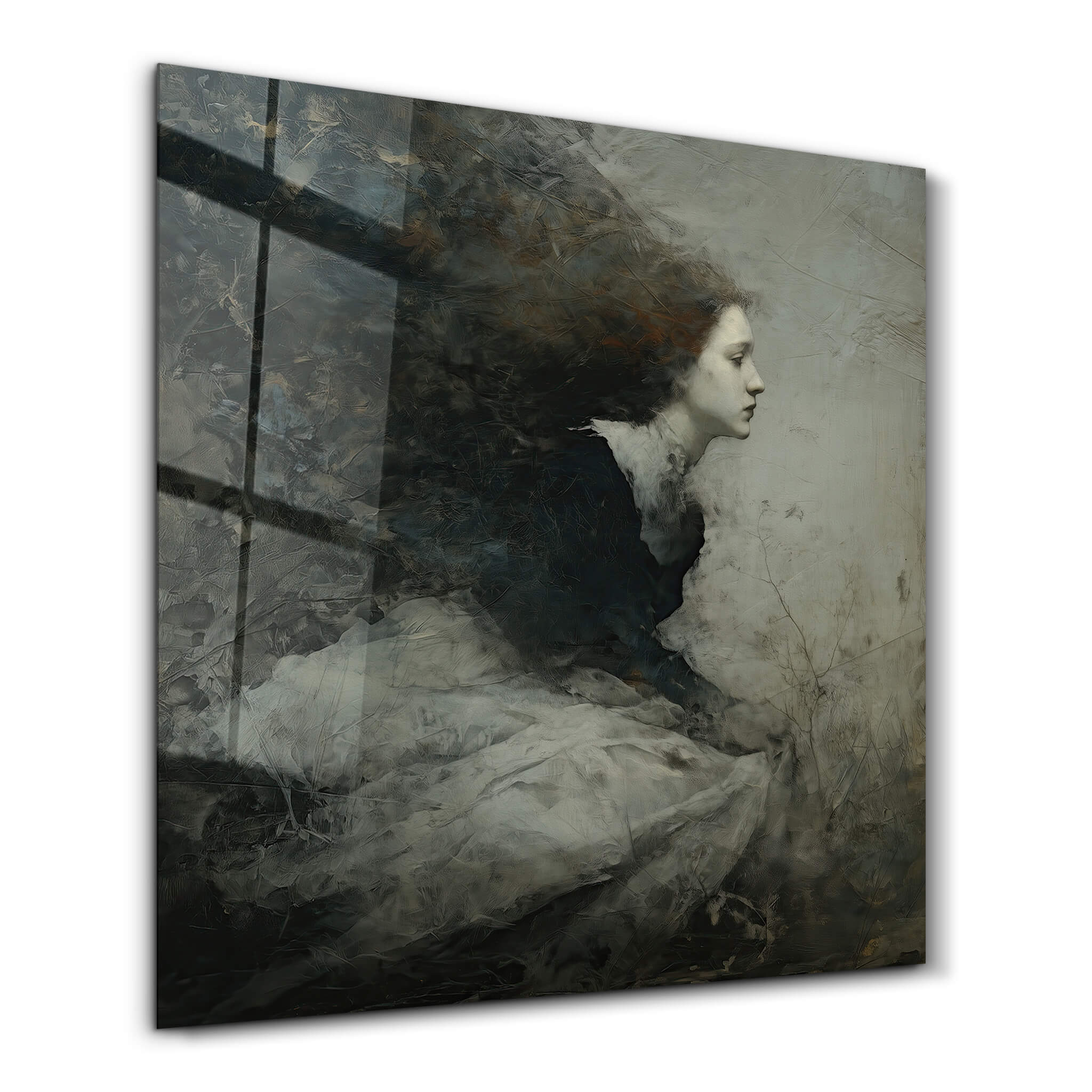 She Who Remains | Glass Wall Art