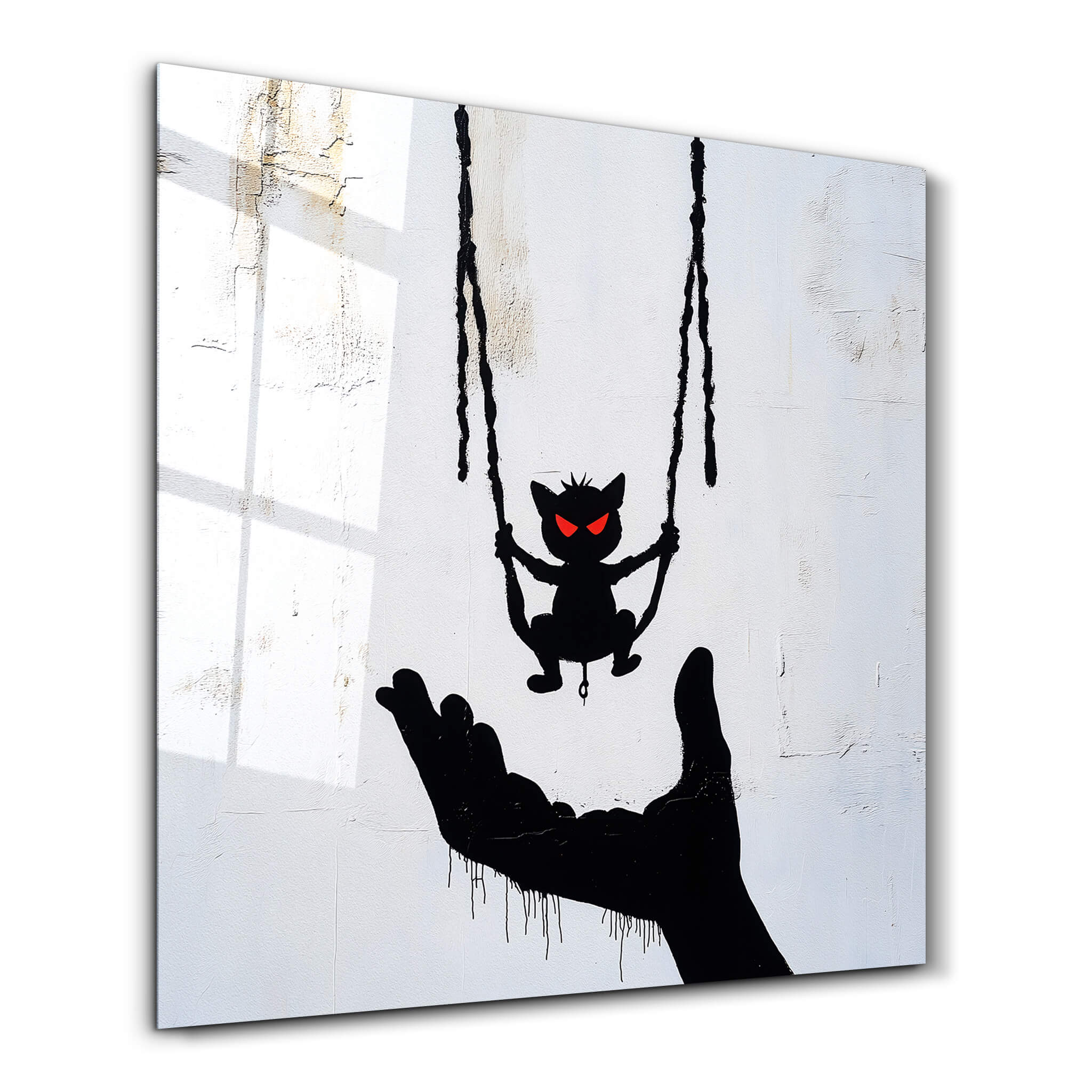 The Devil’s Day Off | Glass Wall Art