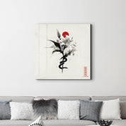 Venom in Beauty | Glass Wall Art