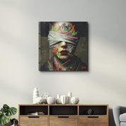 Voices Unseen | Glass Wall Art