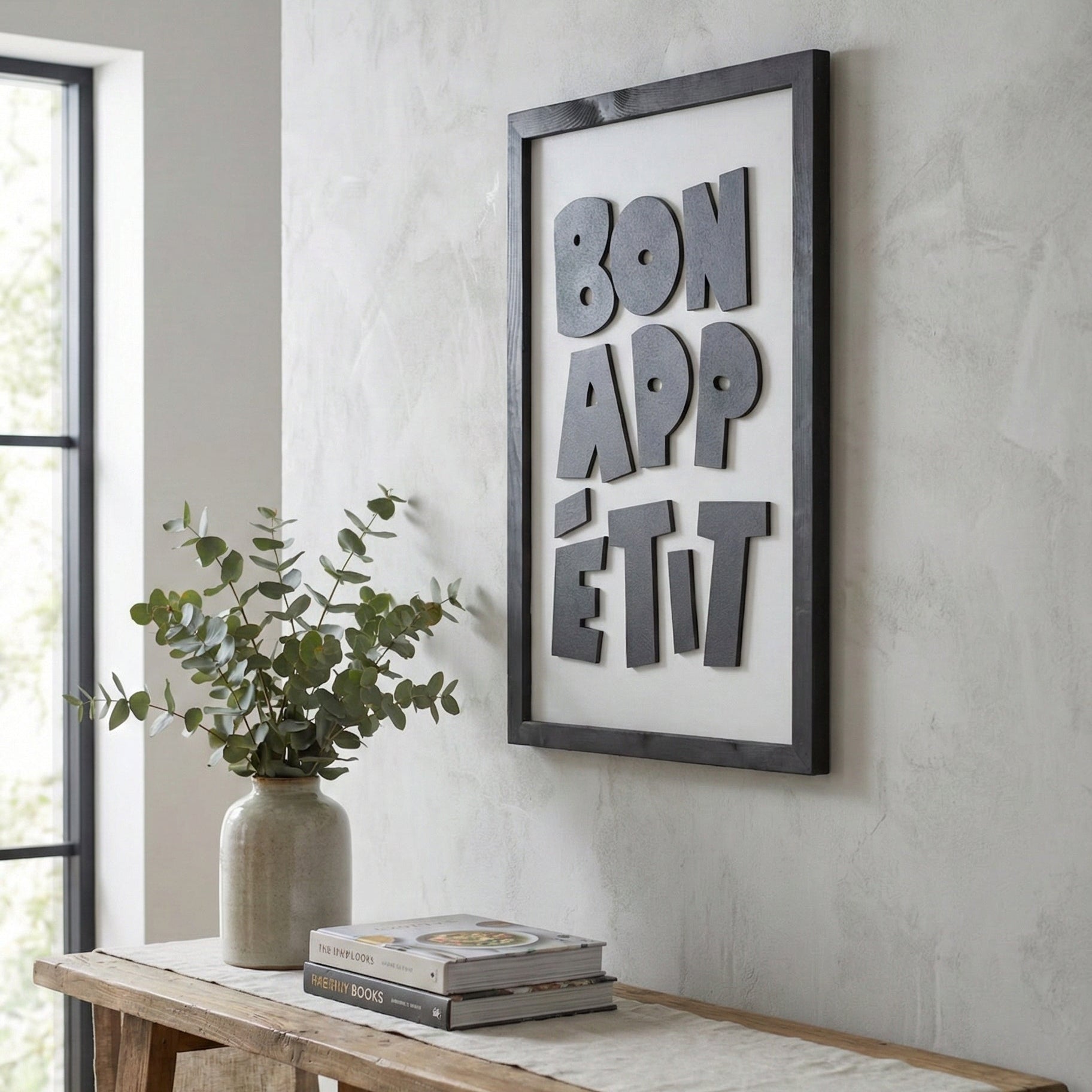 BON APPÉTIT – Wooden Letter Wall Art