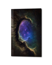 Window in the Clouds glass wall art by Artdesigna, studio view