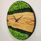 Organic Oasis | Premium Handmade Wall Clocks - Artdesigna