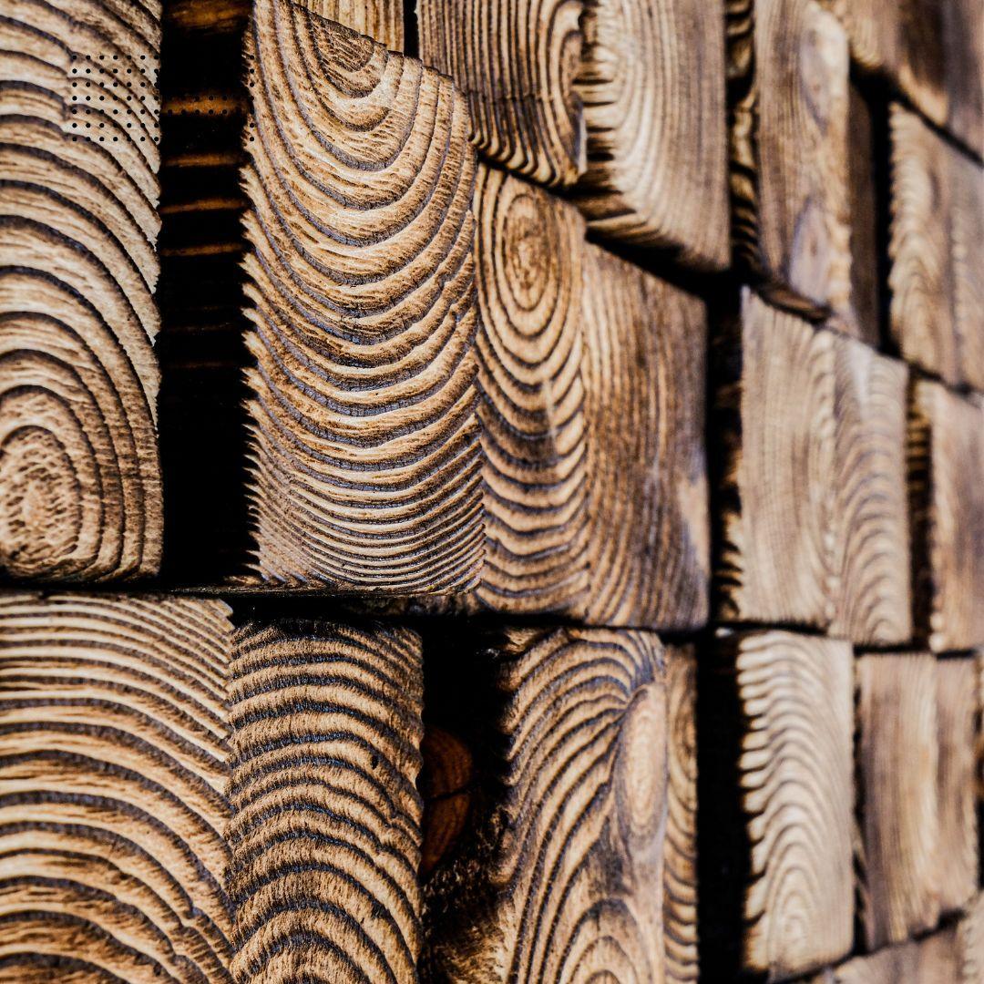 Smoked Brown Wall Sculpture | Premium Wood Handmade Wall Sculpture - Artdesigna