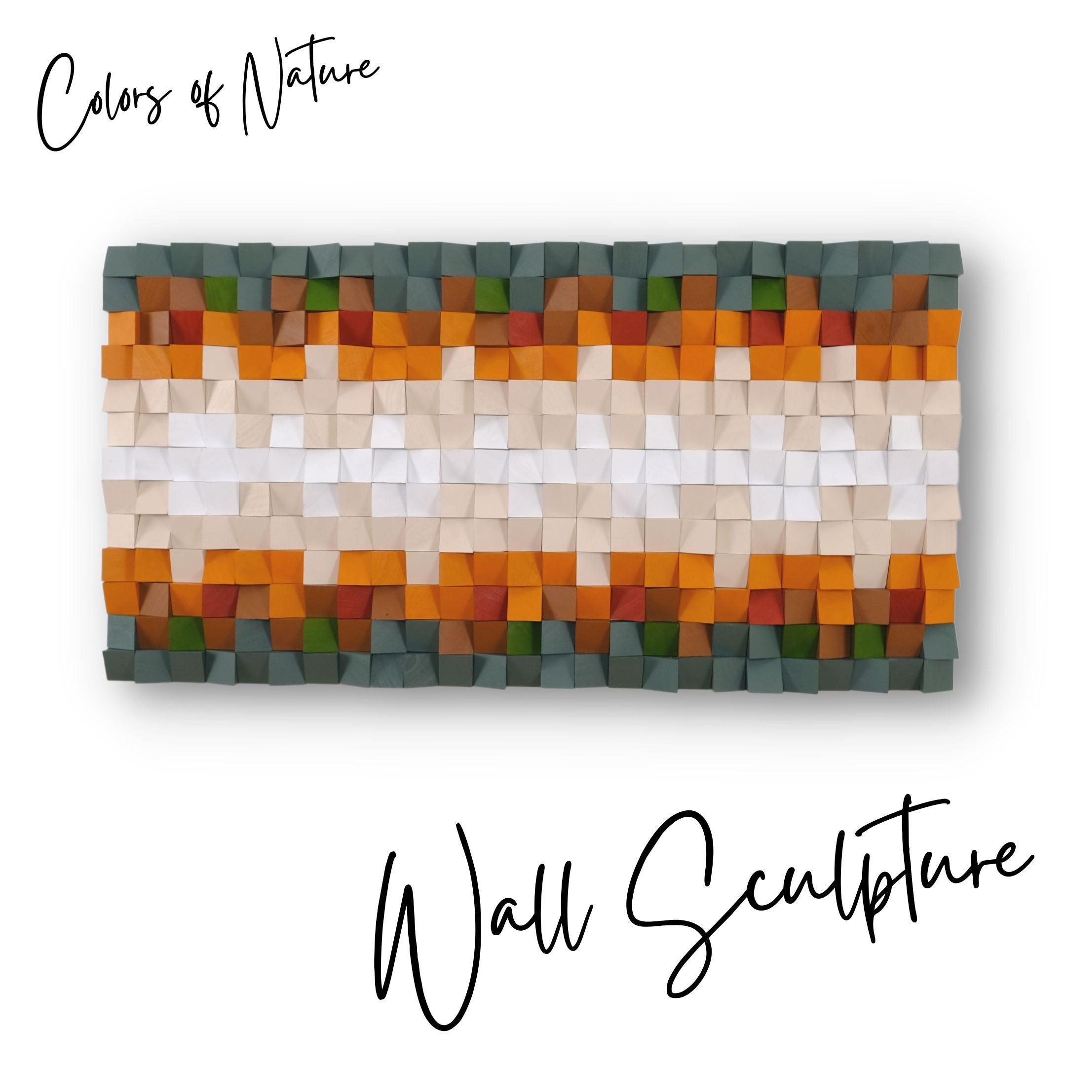 ・"Savannah"・Premium Wood Handmade Wall Sculpture - Limited Edition - ArtDesigna Glass Printing Wall Art