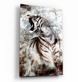 Fearless | Glass Wall Art